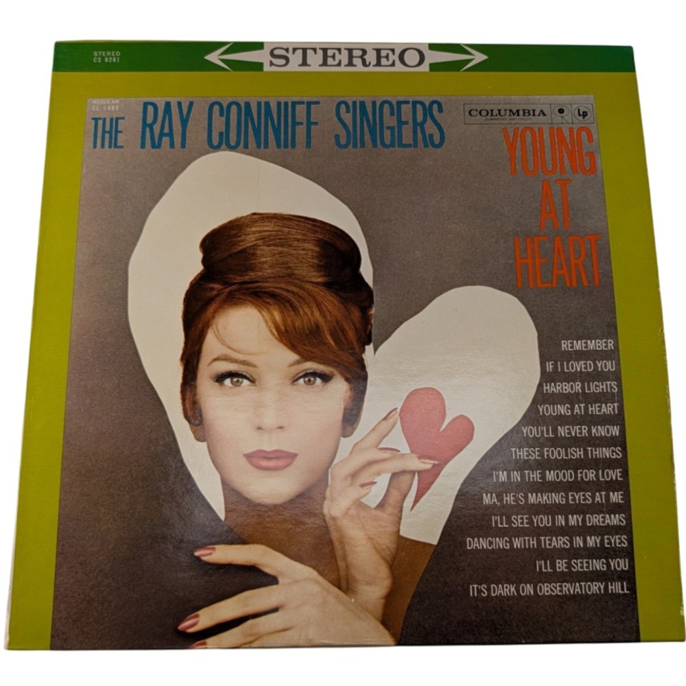 Ray Conniff Singers Young At Heart LP Columbia CS 8281 Stereo 1960 EX/VG+